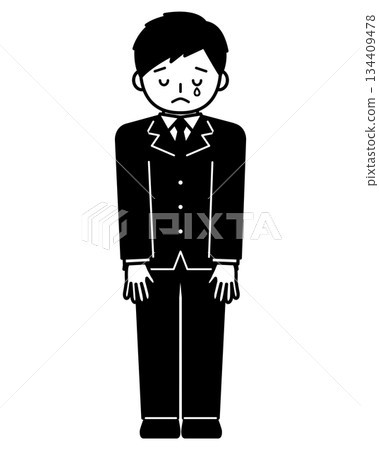 一個哭泣的男孩 134409478