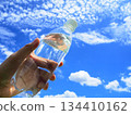 藍天和塑膠瓶水 134410162