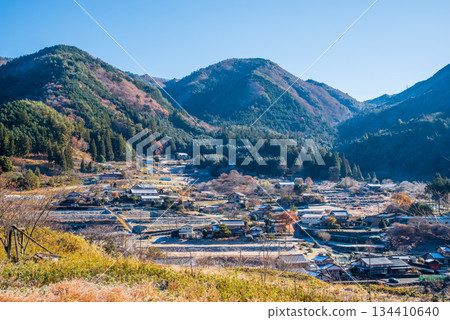 日本最美村莊-岐阜縣下呂市迷宮村的冬季景色 日本最美村莊-岐阜縣下呂市迷宮村的冬季景色 134410640
