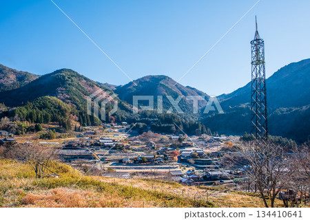 日本最美村莊-岐阜縣下呂市迷宮村的冬季景色 日本最美村莊-岐阜縣下呂市迷宮村的冬季景色 134410641