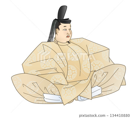 Illustration of Emperor Sutoku 134410880