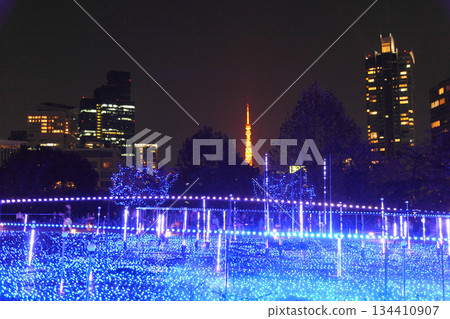 東京中城照明聖誕東京塔 東京中城照明聖誕東京塔 134410907