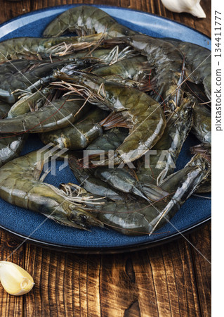 Langoustine seafood shrimp. 134411777