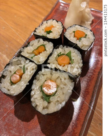 "Mountain burdock rolls" served at a Fukui izakaya "Mountain burdock rolls" served at a Fukui izakaya 134413175