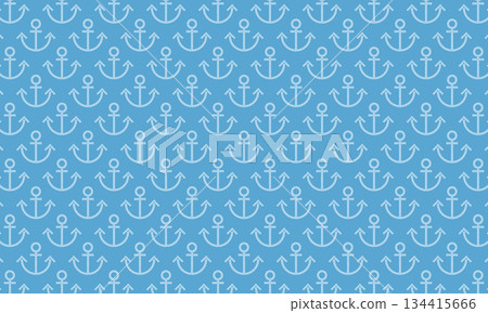 A light blue background with a row of bordered anchor marks 134415666