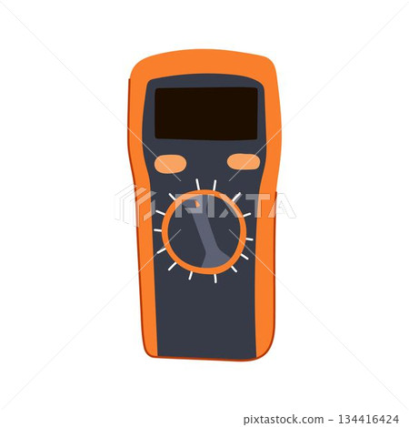 Digital multimeter measuring electrical current voltage and resistance Digital multimeter measuring electrical current voltage and resistance 134416424