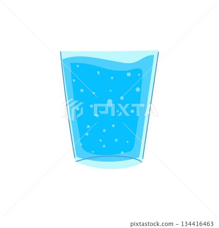 Glass of sparkling water promoting hydration and healthy life Glass of sparkling water promoting hydration and healthy life 134416463