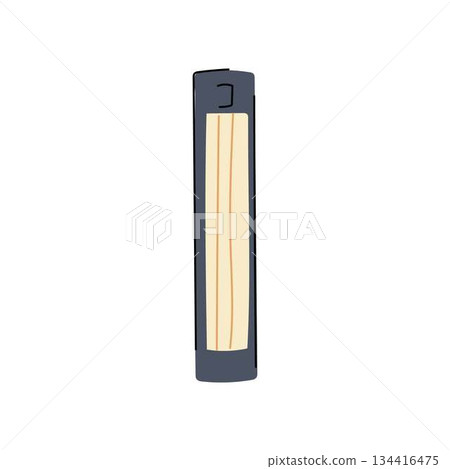 Vhs tape cassette retro media entertainment illustration 134416475