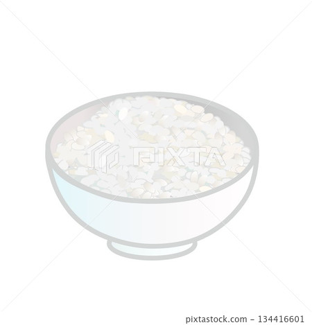 Illustration of rice Illustration of rice 134416601