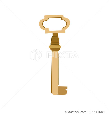 Skeleton key depicting access, secret, and solution concept Skeleton key depicting access, secret, and solution concept 134416899