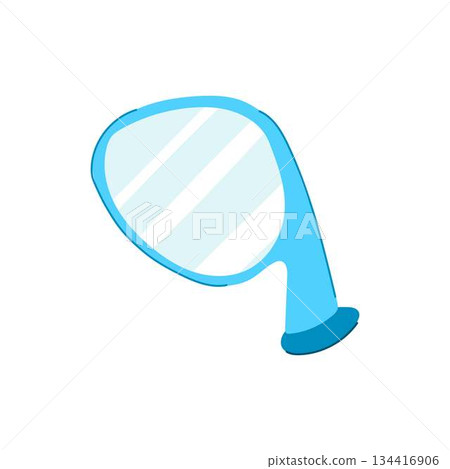 Car side view mirror showing safety driving concept Car side view mirror showing safety driving concept 134416906
