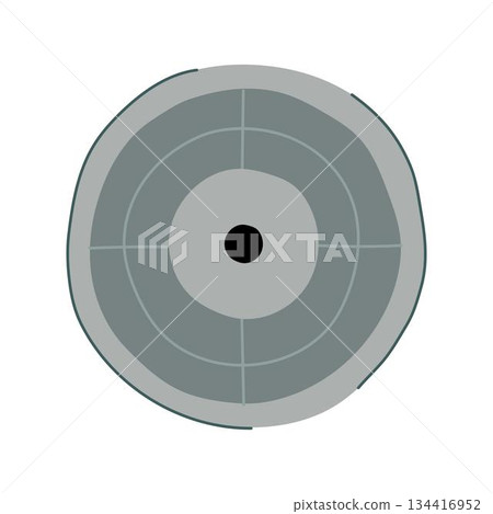 Abstract target symbol with concentric circles and bullseye Abstract target symbol with concentric circles and bullseye 134416952