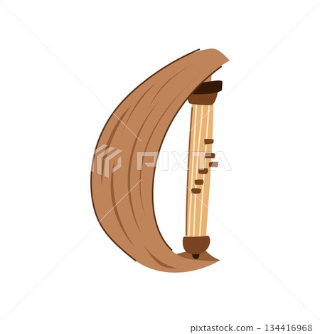 Sasando traditional indonesian string musical instrument illustration Sasando traditional indonesian string musical instrument illustration 134416968