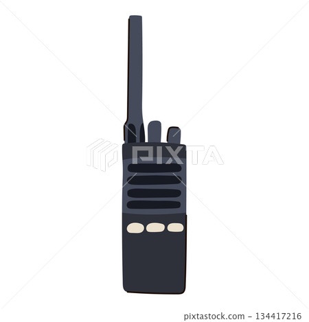 Portable radio transceiver providing essential communication services 134417216