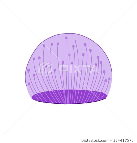 Purple magic energy shield protecting from impact Purple magic energy shield protecting from impact 134417573