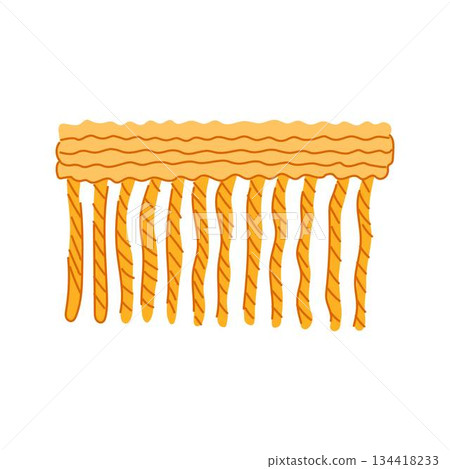 Melted dripping cheese food illustration concept Melted dripping cheese food illustration concept 134418233