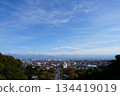 View of Toyama cityscape from the Toyama City Footpath Bridge 134419019