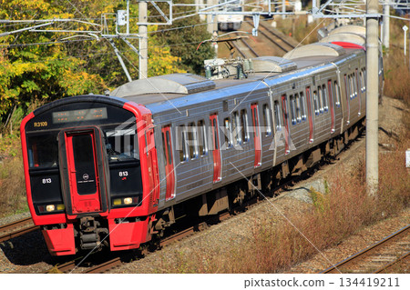 JR Kyushu 813 series train JR Kyushu 813 series train 134419211