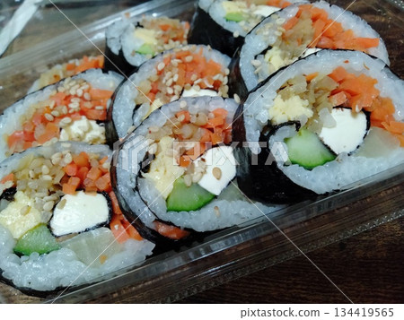 美味的紫菜包飯 美味的紫菜包飯 134419565