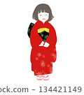 和服女孩 134421149