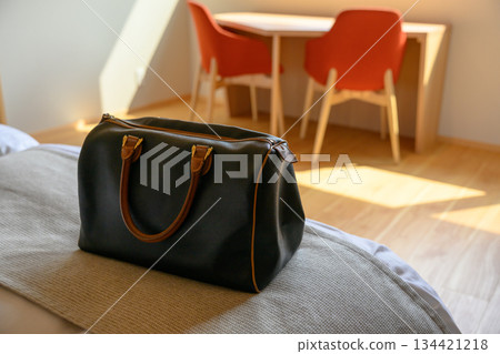 Travel bag left in the hotel 134421218