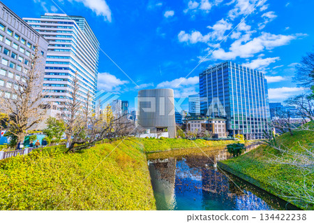 Tokyo cityscape in Japan. We must not forget that tragedy... View of Showakan in front of Kudanshita Station. Skytree... = 17th Tokyo cityscape in Japan. We must not forget that tragedy... View of Showakan in front of Kudanshita Station. Skytree... = 17th 134422238