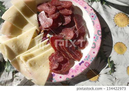 snack aperitive as a starter before lunch 134422973