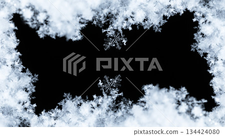 snowflakes, winter card, crystals of snow snowflakes, winter card, crystals of snow 134424080