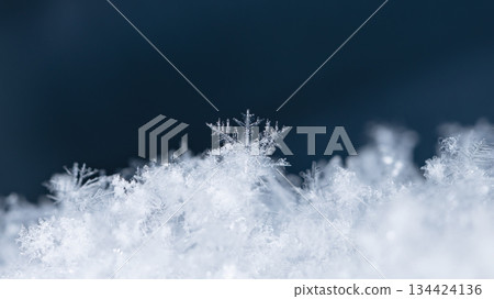 snowflake postage stamp, winter card snowflake postage stamp, winter card 134424136