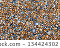 Pebble Beach Stones Background 134424302