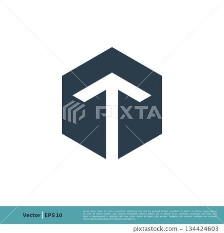 Arrow Icon Vector Logo Template Illustration Design. Vector EPS 10. Arrow Icon Vector Logo Template Illustration Design. Vector EPS 10. 134424603
