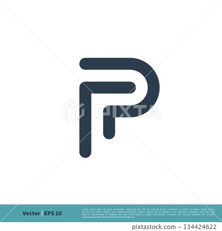 Letter P Icon Vector Logo Template Illustration Design. Vector EPS 10. Letter P Icon Vector Logo Template Illustration Design. Vector EPS 10. 134424622