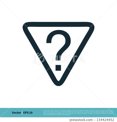 Question Mark Icon Vector Logo Template Illustration Design. Vector EPS 10. Question Mark Icon Vector Logo Template Illustration Design. Vector EPS 10. 134424952