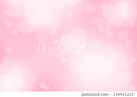 pink gradient background with heart shape and star element bokeh light love valentine theme banner vector illustration template pink gradient background with heart shape and star element bokeh light love valentine theme banner vector illustration template 134425222