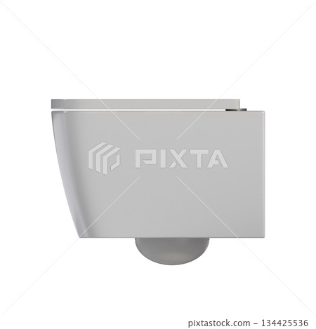 Lavatory pan isolated on a transparent background, bidet, 3D illustration, and CG render Lavatory pan isolated on a transparent background, bidet, 3D illustration, and CG render 134425536