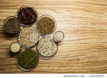 Cereals for proper nutrition. 134426463