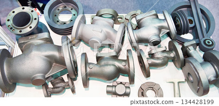 Cast iron parts for industrial valves 134428199