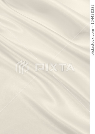 Smooth elegant golden silk or satin luxury cloth texture as wedding background. Luxurious background design. In Sepia toned. Retro style 134428382