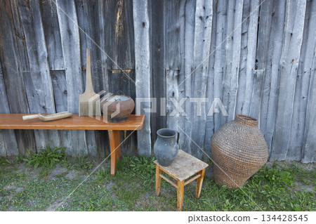 Items of village life 134428545