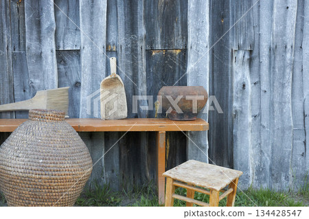 Items of village life 134428547