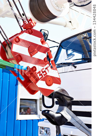 Truck crane hook Truck crane hook 134428848