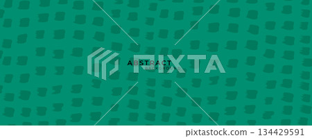 Abstract green hand drawn brush strokes. Brush stroke and texture. Abstract ink brush stroke background. Minimalist background for banner, poster, cover, brochure, flyer, website 134429591
