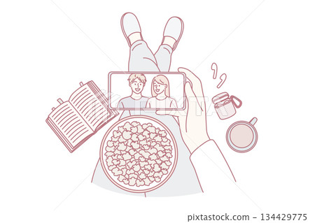 Recreation activity and leisure concept. 134429775