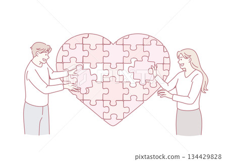 Love togetherness and romance concept Love togetherness and romance concept 134429828