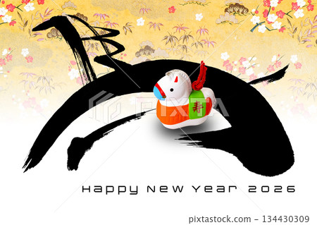 2026年新年賀卡 134430309