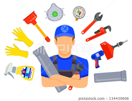 Plumbing Service Concept 134430606