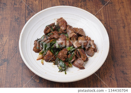 香蔥炒雞肝 134430704