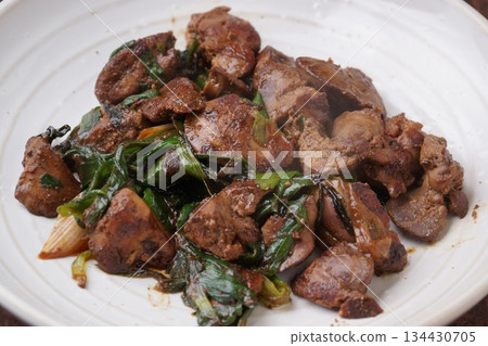 香蔥炒雞肝 134430705