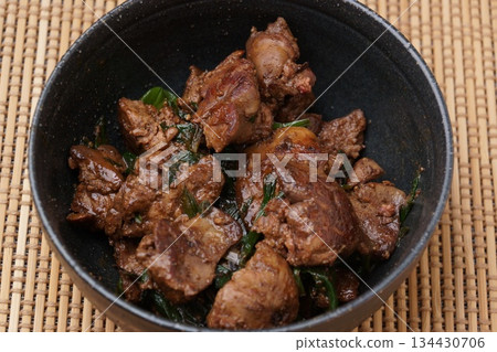 香蔥炒雞肝 134430706