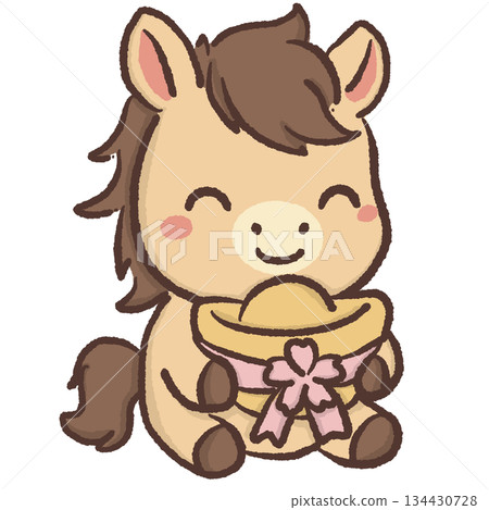 Adorable kawaii bear holding wrapped Gold with bow sweet pastel illustration for stickers planners clipart cozy cute animal art digital download Adorable kawaii bear holding wrapped Gold with bow sweet pastel illustration for stickers planners clipart cozy cute animal art digital download 134430728